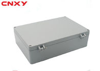 Il metallo antipolvere IP66 ha personalizzato il contenitore di commutatore di alluminio della scatola di giunzione di recinzione del PWB 340*235*95 grigio millimetro